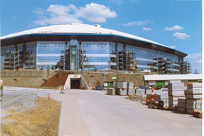 Arena auf Schalke Außenansicht