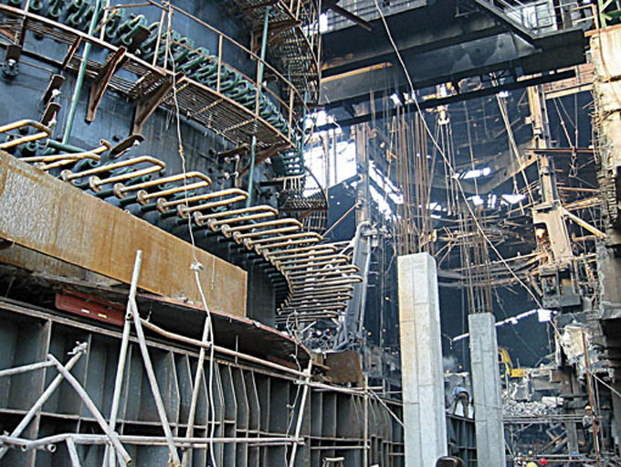 Verschieben des Hochofens